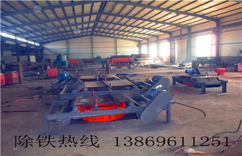 重慶電磁自卸式除鐵器安裝示意圖