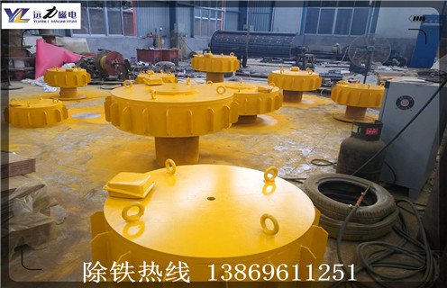 盤式電磁除鐵器，大連帶盤式電磁除鐵器_大連帶盤式電磁除鐵器安裝效果接線原理圖工作原理及內(nèi)部結(jié)構(gòu)